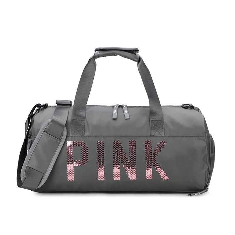 Nylon kabelka cestovní taška velká kapacita boty skladu růžová cestovní Kosmetická taška 1