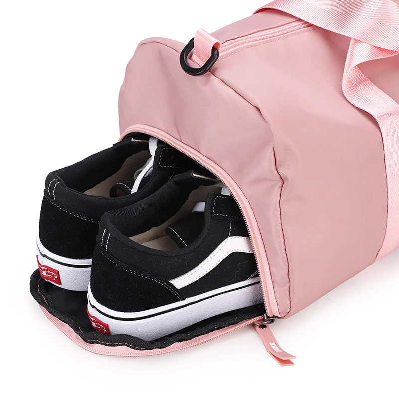Nylon kabelka cestovní taška velká kapacita boty skladu růžová cestovní Kosmetická taška 2