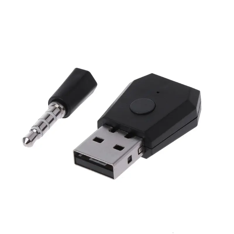 OOTDTY Adaptér USB Bluetooth Vysílač Pro PS4 Playstation Bluetooth 4.0 Sluchátka s mikrofonem, Přijímač Dongle pro Sluchátka 3
