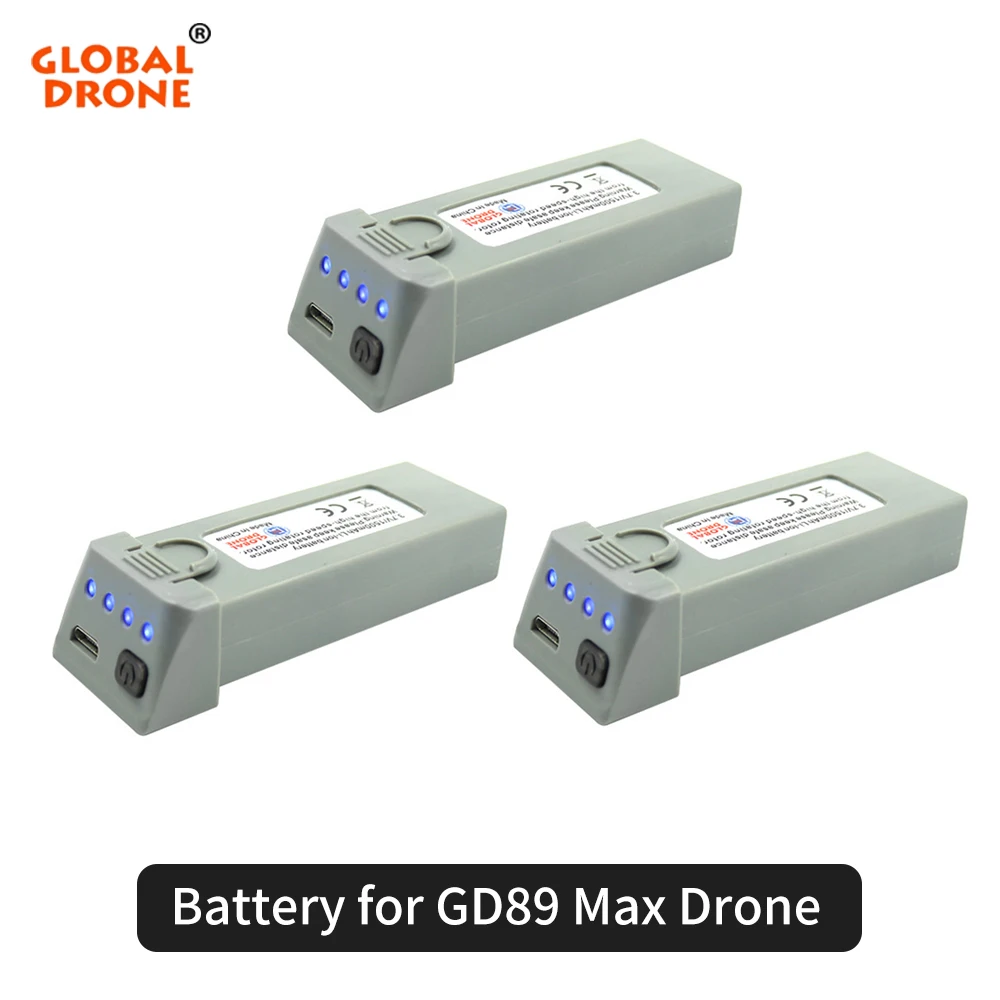 Originální Baterie Náhradní díly baterie pro EXA GD89 Max GPS Drone 3