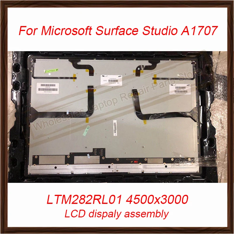 Originální LCD Touch Screen Digitizer Pro Microsoft Surface Studio A1707 Vše v Jednom LCD zobrazit sestavy LTM282RL01 003 4500x3000 3