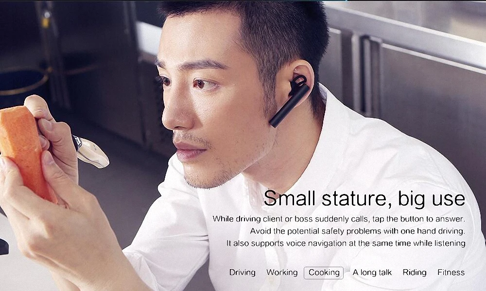 Originální xiaomi Bluetooth sluchátka Xiao mi bezdrátové Youth Edition Sluchátka Build-in Mic Handfree Pokles lodní dopravy 4