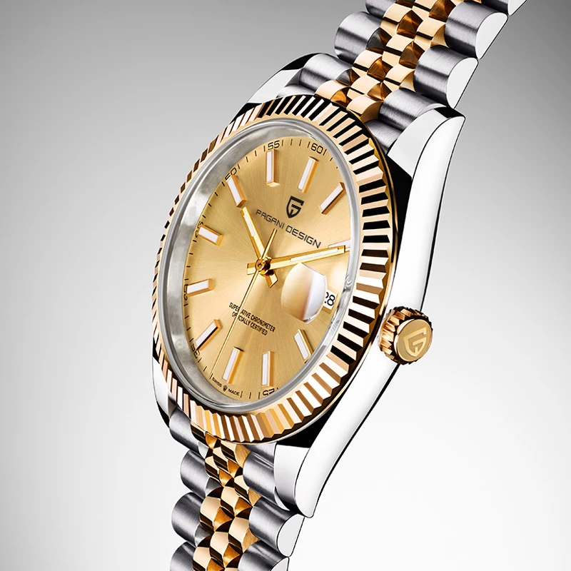 PAGANI DESIGN Pánské Hodinky top značky luxusní náramkové hodinky mechanické automatické hodinky muži podnikání jednoduché hodinky z nerezové oceli muži 2