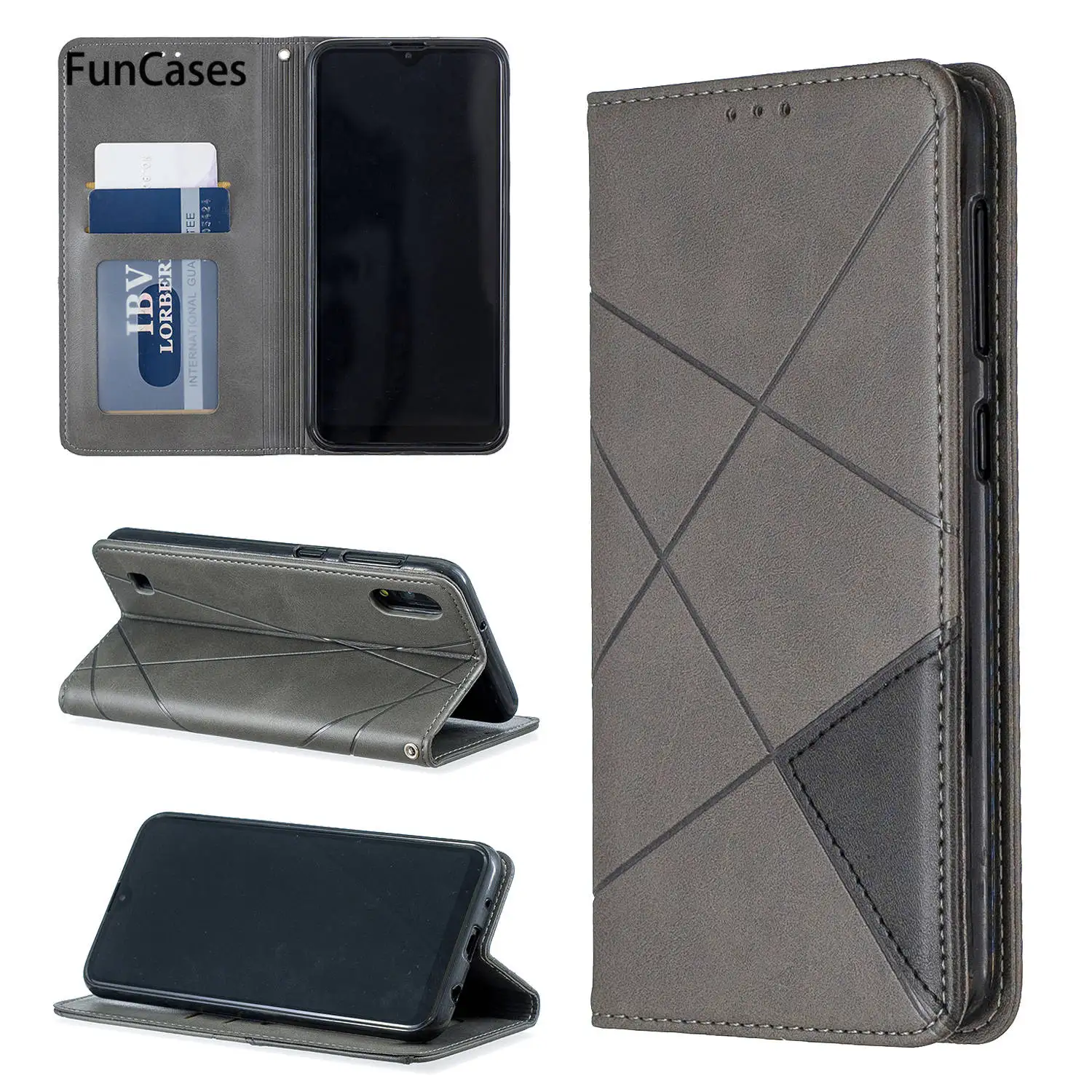 Peněženka PU Kožené Flip Wallet Case kryt Pro Samsung A10 Telefon vybaven Případě Plastové Případy, Mobilní sFor Samsung Galaxy coque A10 2
