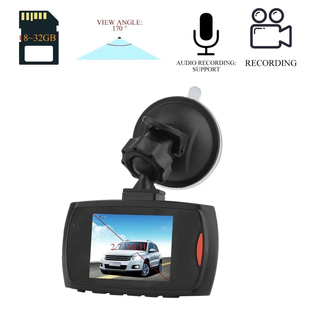 Podpora vysoce kvalitní Auto DVR G30L Auto Fotoaparát Záznamník Dash Cam G-senzor, IR Noční Vidění 4