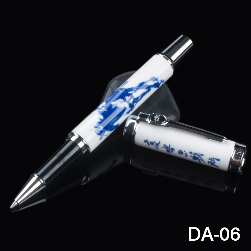 Pokročilé Jinhao 950 kuličkové Pero Modré a Bílé Porcelánové Dragon Skutečné Keramické 2