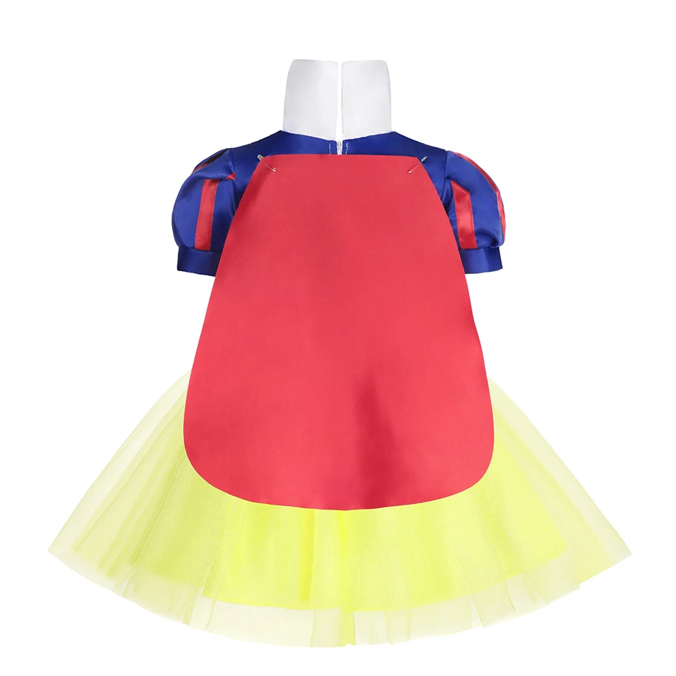 Princess Snow White Cosplay Šaty pro Dívku, Párty, Narozeniny Dětí Tylu TUTU Šaty dětské Dětské Oblečení 5