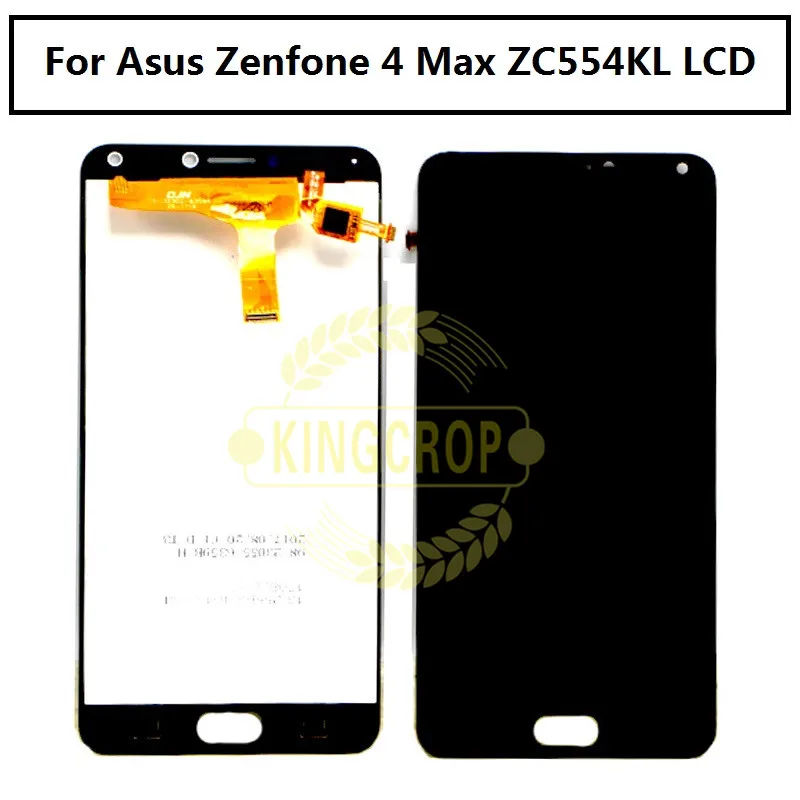 Pro Asus Zenfone 4 Max ZC554KL LCD Dotykový Displej X001D ZC554KL LCD Digitizer Pro Asus X001D LCD Náhradní Díly 5.5