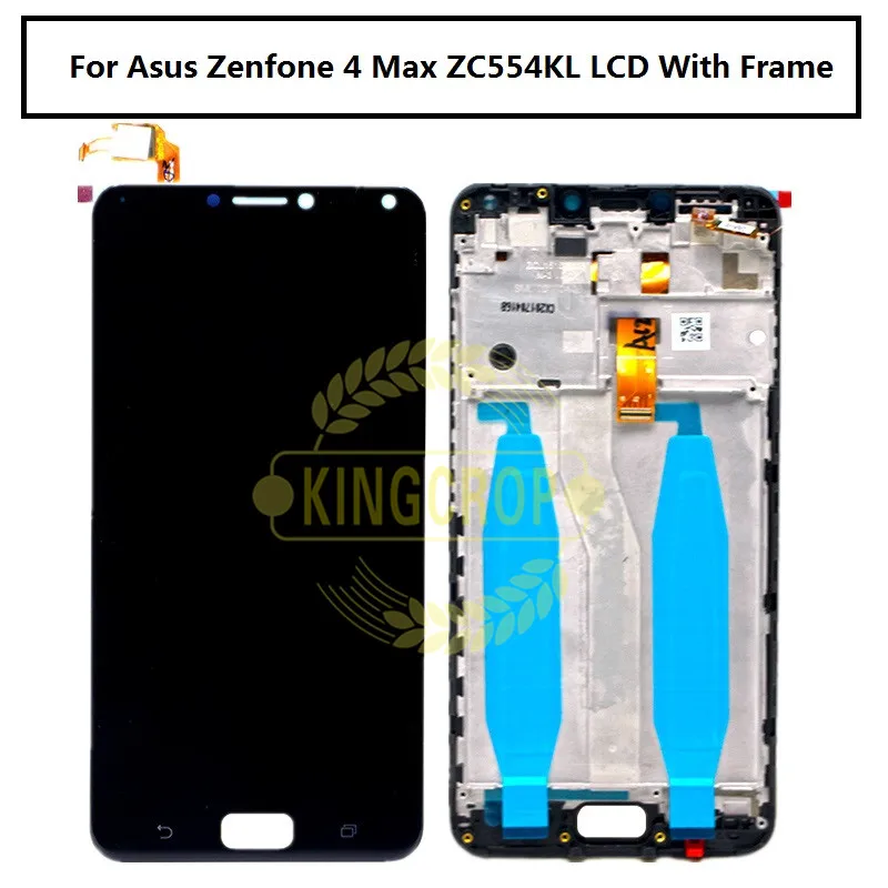 Pro Asus Zenfone 4 Max ZC554KL LCD Dotykový Displej X001D ZC554KL LCD Digitizer Pro Asus X001D LCD Náhradní Díly 5.5