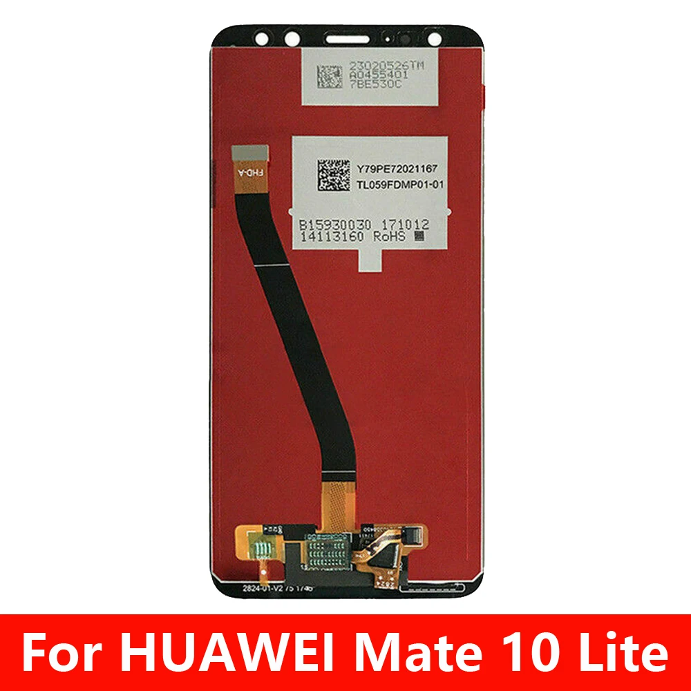 Pro Huawei Mate 10 Lite LCD Display+Touch Screen Digitizer Sklo Obrazovky Panel Montáž+Výměna rámu pro Huawei Mate 10 Lite 3