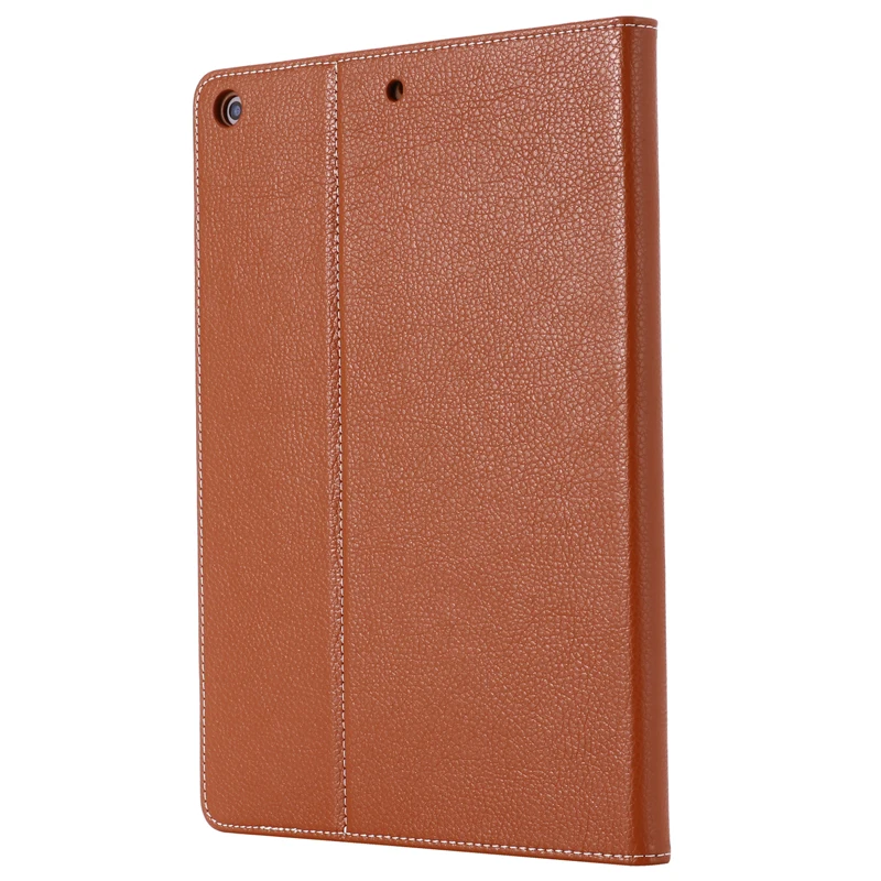 Pro iPad 7. Generace Flip Case Retro PU Kožené Ochranné Pouzdro Skládací Podnikání Stojan Smart Cover pro Apple iPad 10.2 2020 3