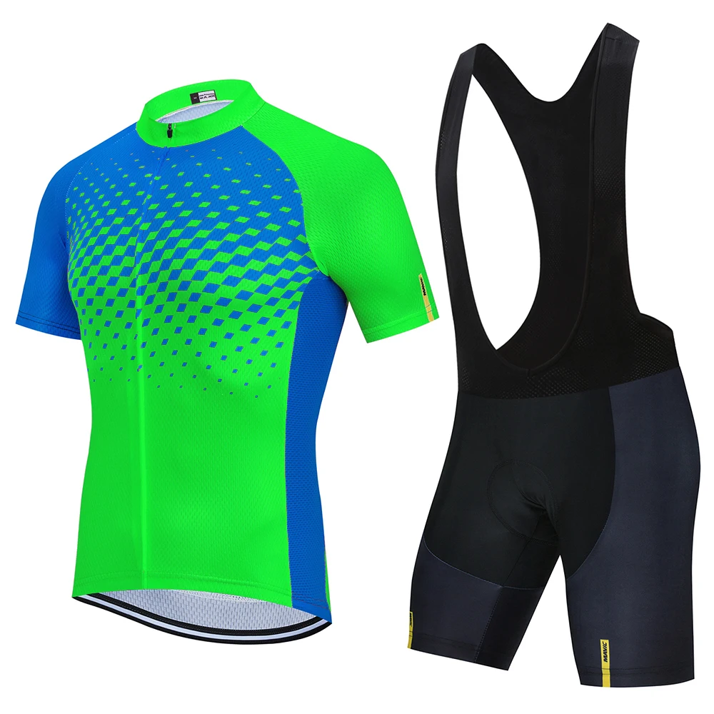 Pro Mavic 2020 Letní Mavic Pánské rychleschnoucí Cyklistika Jersey Suit Sportovní oblečení, Tričko, Oblečení Maillot Ciclismo Kole 5