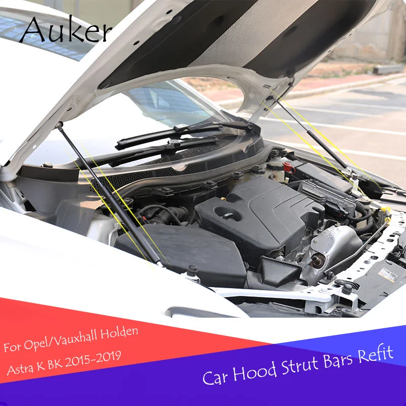 Pro Opel/Vauxhall, Holden Astra K-2019 Auto-styling Refit Kapota Hood teleskopická Výtah Vzpěry Bary Podporu Tyč 2