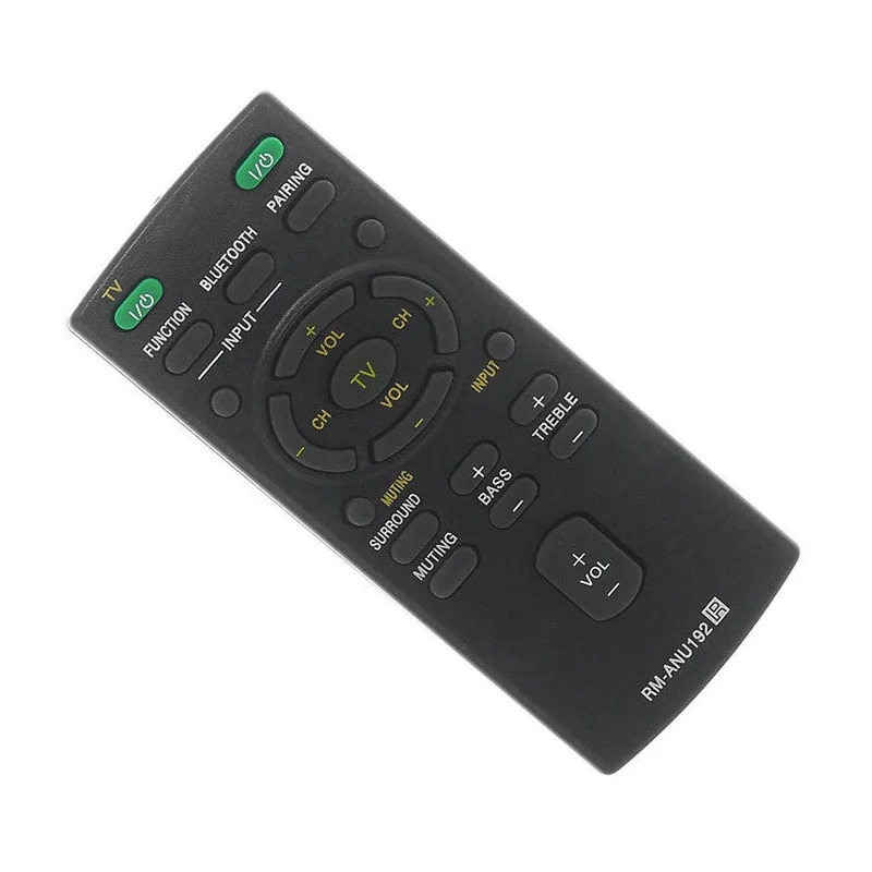 Pro Sony Soundbar SS-WCT60 HT-CT60 SA-CT60BT Dálkové Ovládání Černé Controllor RM-ANU192 Skladem Nejnovější 3