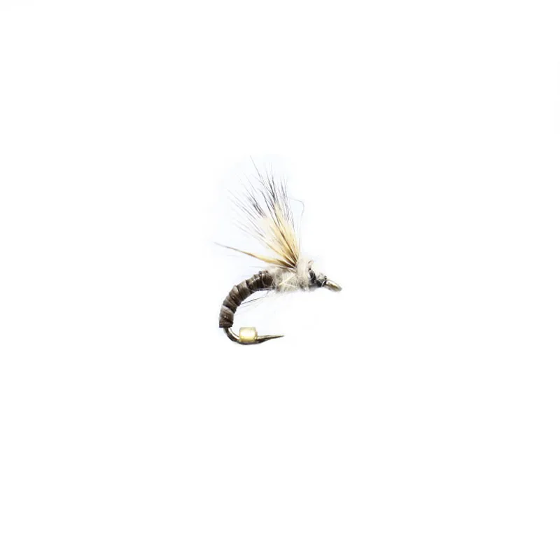 Pro Vázání 6ks/box ultra malé muškaření mouchy 18# jelen vlasy křídlo emergers panfish povrchové vody suché létat lákat 1