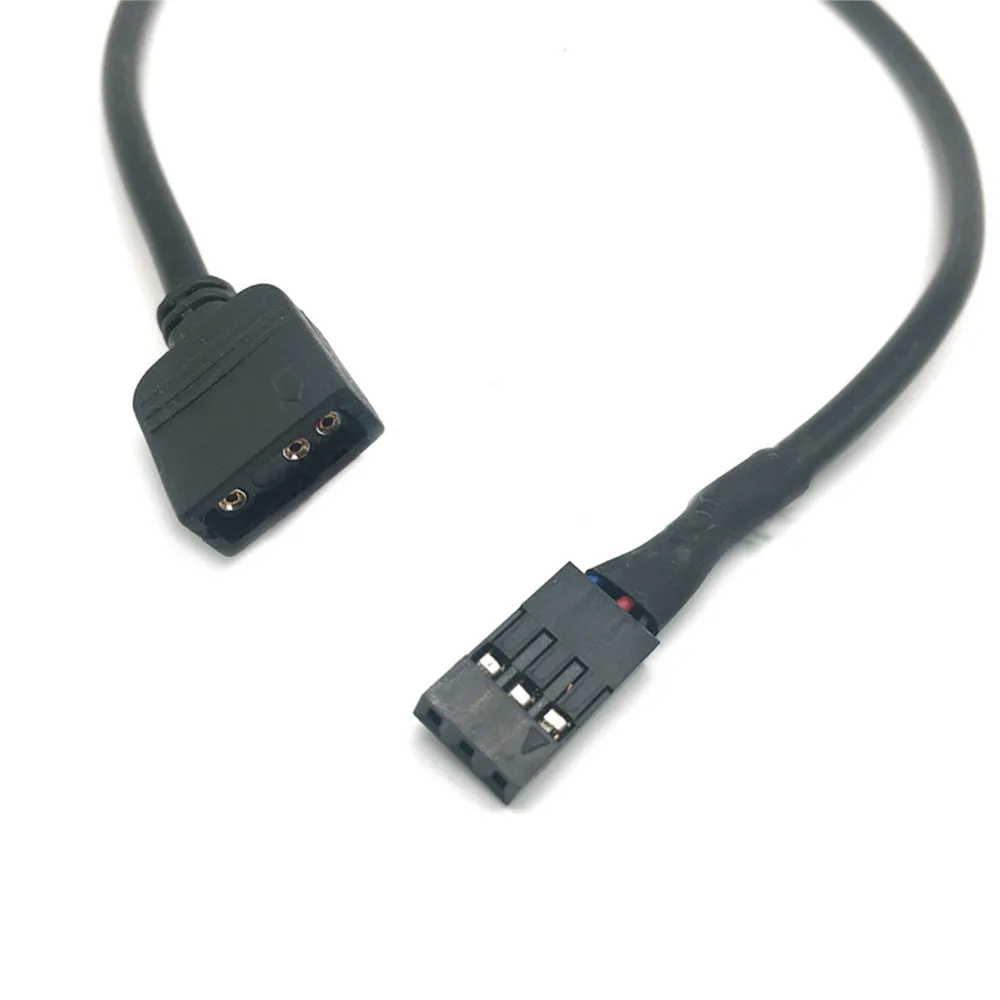 Pro základní Deska GIGABYTE 5V 3PIN RGB VDG Konverze Linka, Kabel Konektor 3