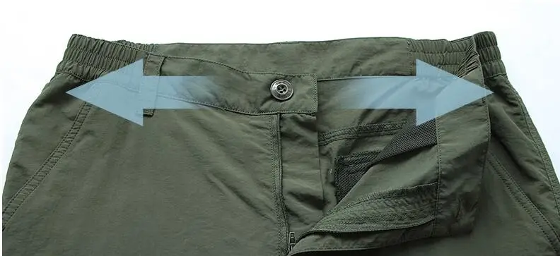Pánské Taktické Cargo Kalhoty Prodyšné, lehké, Vodotěsné Rychlé Suché Ležérní Kalhoty Mužů Letní Army Vojenský Styl Kalhoty 4XL 1