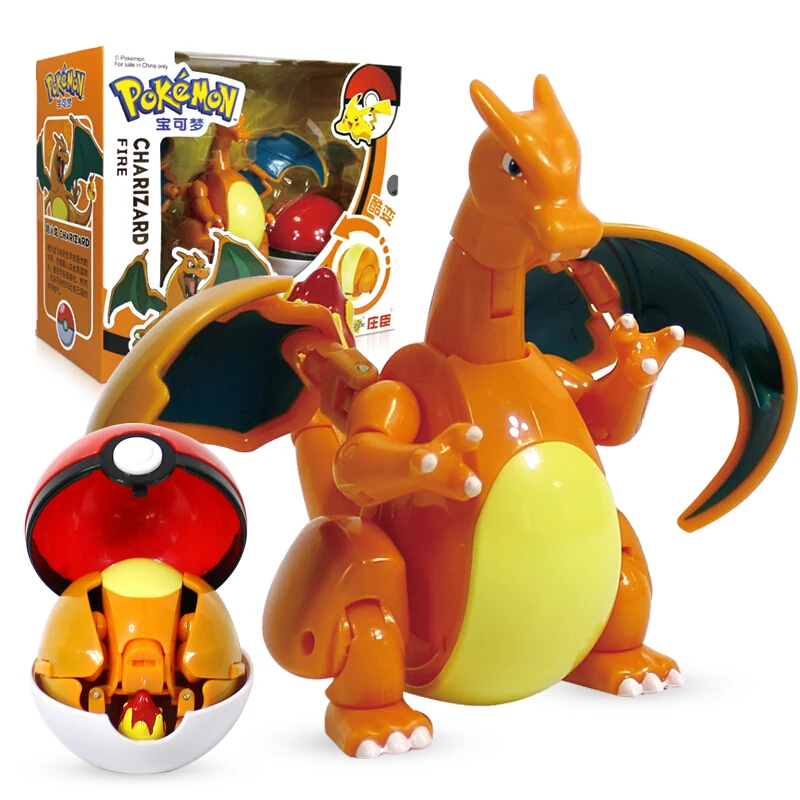 Původní POKEMON Hračky Pocket Monster Lunala Pikachu Solgaleo Charizard Akční Obrázek Model Anime Jeden Kus Hračky Pro Děti Dárek 1