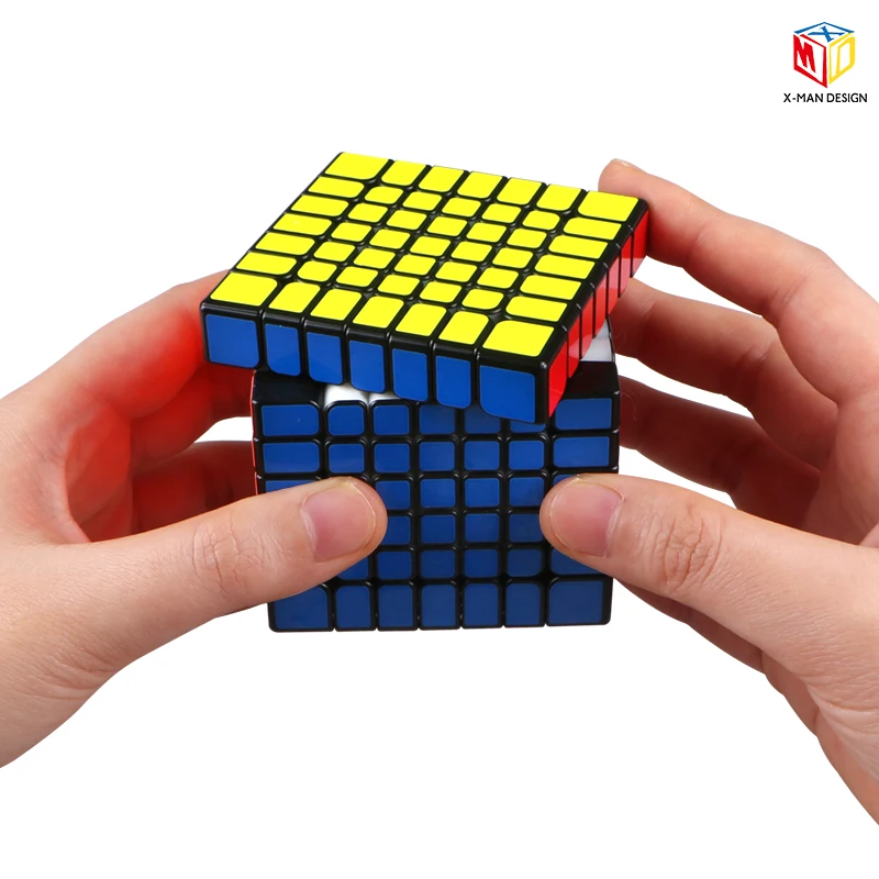 Qiyi X-Man Jiskru M 7x7x7 Mofangge Magnetické magic cube Pravidelné 7x7 rychlost cubo puzzle Vzdělávací Hračky cubo magico 1