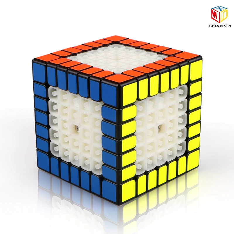 Qiyi X-Man Jiskru M 7x7x7 Mofangge Magnetické magic cube Pravidelné 7x7 rychlost cubo puzzle Vzdělávací Hračky cubo magico 4