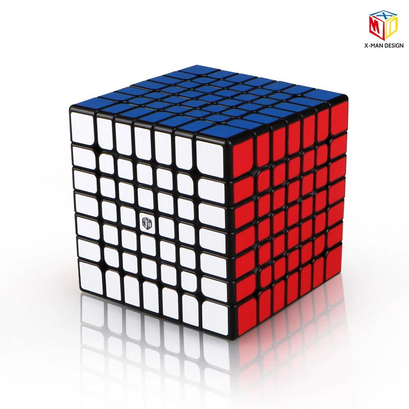 Qiyi X-Man Jiskru M 7x7x7 Mofangge Magnetické magic cube Pravidelné 7x7 rychlost cubo puzzle Vzdělávací Hračky cubo magico 5