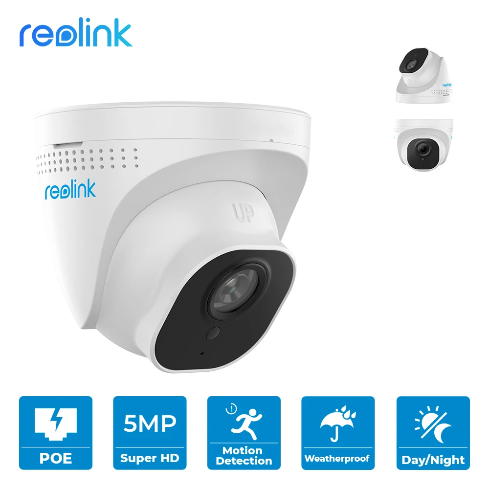 Reolink Ip Kamery Nastavit 8ch PoE NVR & 5MP Bezpečnostní Kamera Venkovní Dome Kamera, HD Video audio Surveillance Kit RLK8-520D4 3