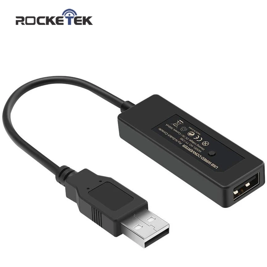 Rocketek Bluetooth Přijímač Bezdrátový Ovladač Adaptér pro Nintendo Spínače Konzole Konvertor pro PS3 PS4 Xbox One X/S Wii U/Pro 3