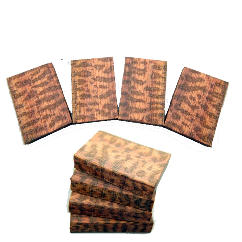Ruční práce materiál dřevo Snakewood náramek Pás karet dřeva Nůž rukojeť materiál desky dřevo -1 kus 1