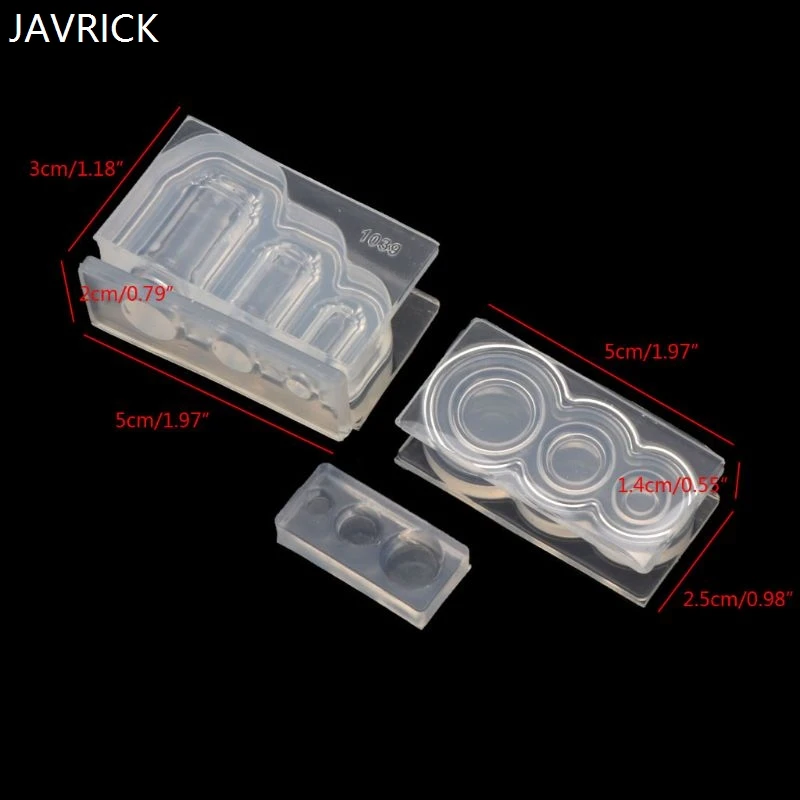 Ručně vyráběné 3D Mini Jam Láhev Vody Jar Přívěsek Miniture Jídlo Hrát UV Pryskyřice Licí Formy Silikonové Formy Šperky Dělat Nástroj 0