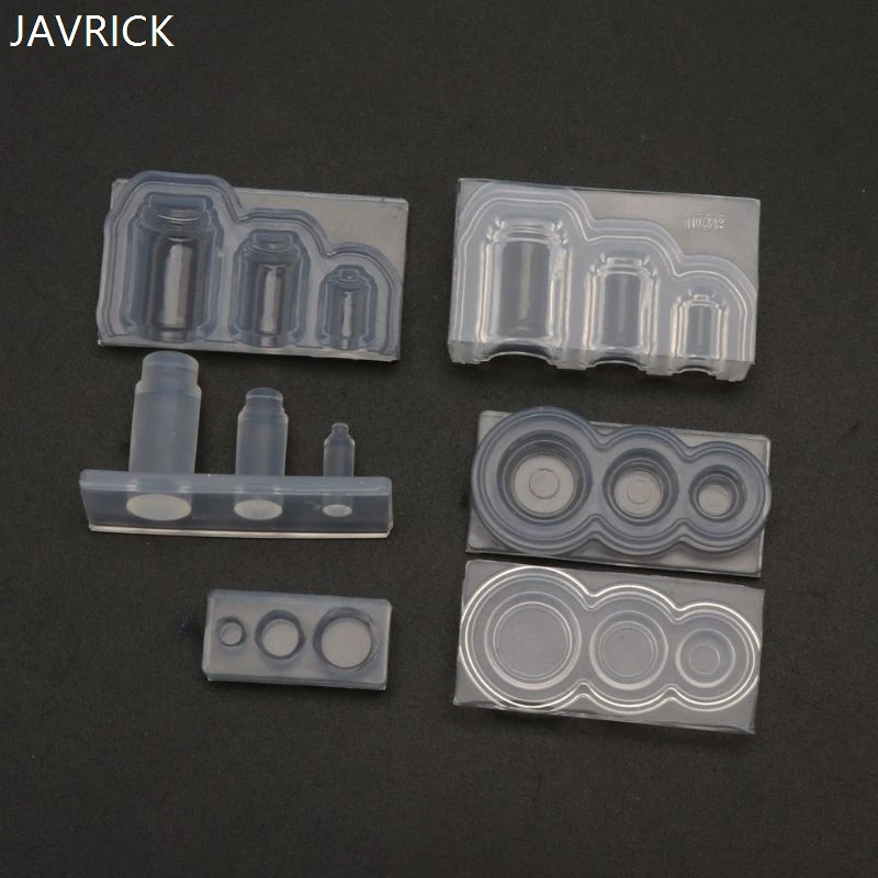 Ručně vyráběné 3D Mini Jam Láhev Vody Jar Přívěsek Miniture Jídlo Hrát UV Pryskyřice Licí Formy Silikonové Formy Šperky Dělat Nástroj 5