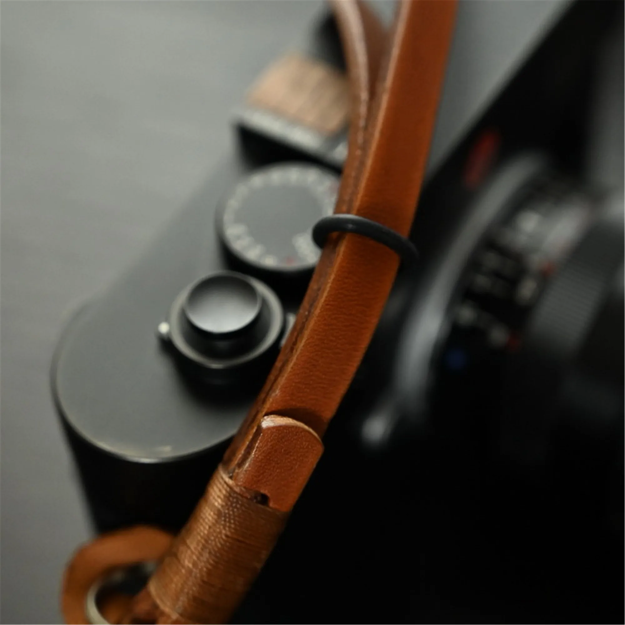 Ručně Vyráběné Kožené Fotoaparát Na Zápěstí Řemínek Na Ruku Pro Ricoh Leica, Fuji, Sony, Olympus, Canon, Nikon Mirrorless Fotoaparát 4