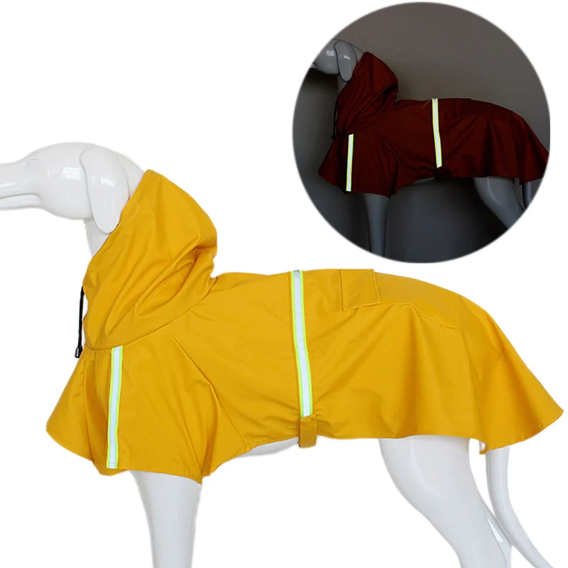 S-5XL Pláště do deště, Vodotěsné Srst Psa Bunda Reflexní Pet s Kapucí, Oblečení Středně Velké Psy, Oblečení, Sportovního oblečení Pro Labradora 1