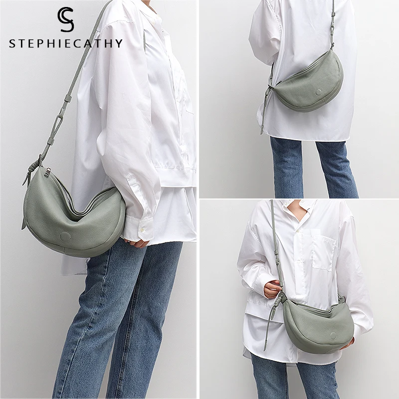 SC real originální kožené tašky pro ženy letní crossbody módní měkké dívka taška přes rameno ležérní značkové kvalitní kabelky 4