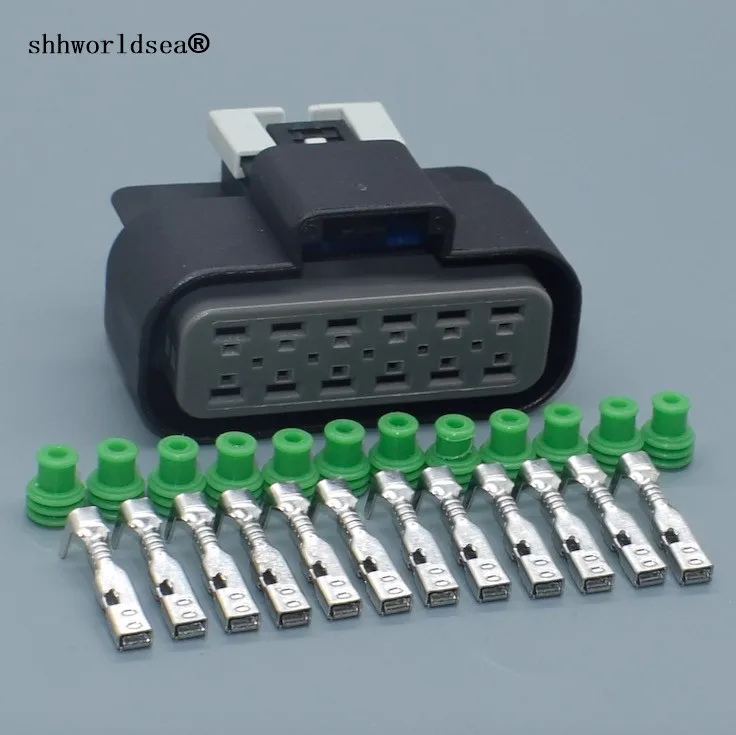Shhworldsea 12pin 2,8 mm auto konektor elektrické vodotěsný konektor drátu konektory plug 15326910 2