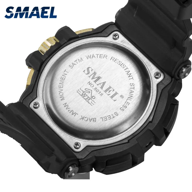 SMAEL digitální hodinky Muži Chytré Hodinky Hodiny Smartwatch Android iOS Srdečního tepu 180 Dní Životnost Baterie IP68 Vždy-na Displ 4