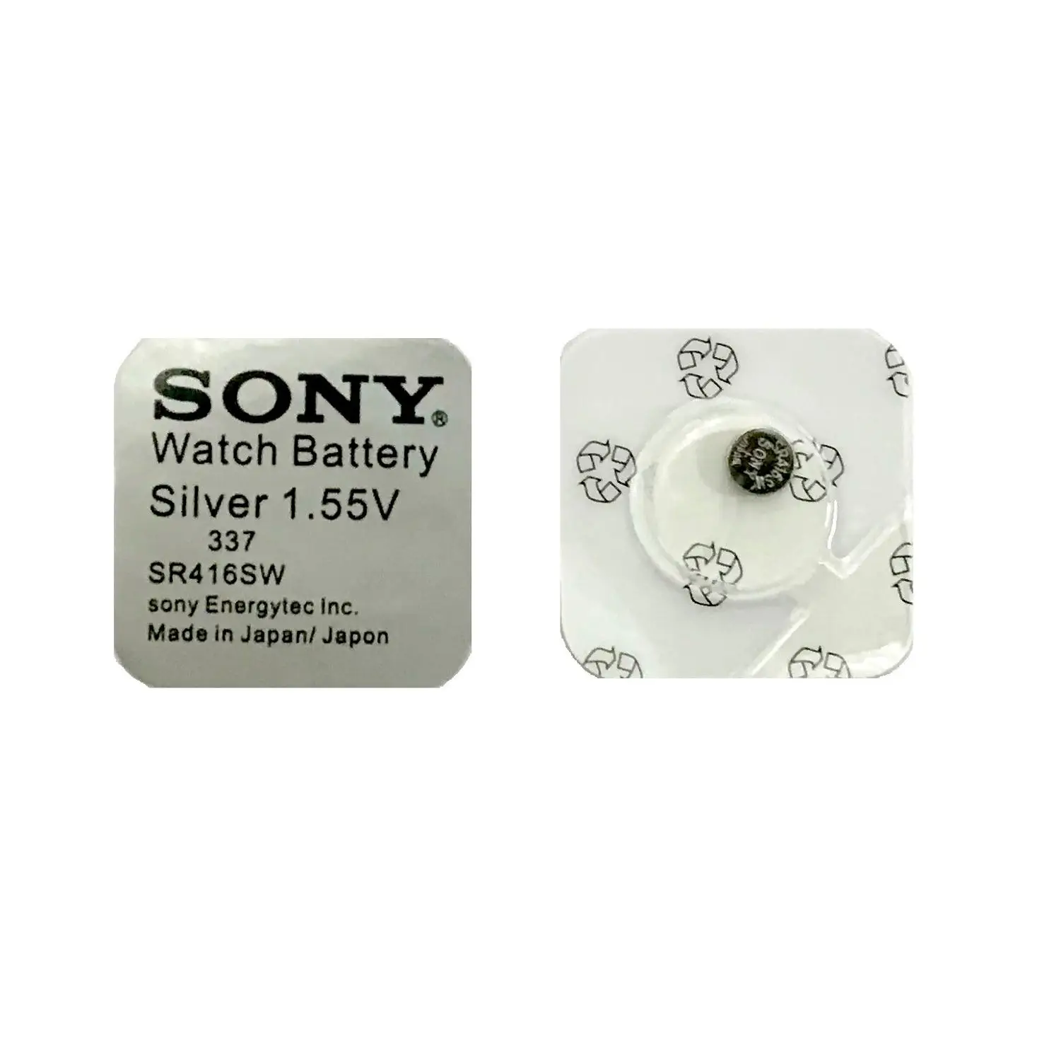Sony baterie pro kapsle microheadphones 1,55 V, 337, sr416sw 1