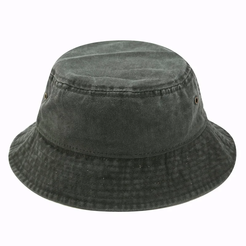 Sparsil Unisex Bavlna Bucket Hat Pánské Prodyšné Sluneční Ochranu Rybář Cap Skládací Okraj Rybářská Čepice Ženy Hip Hop Panama 5