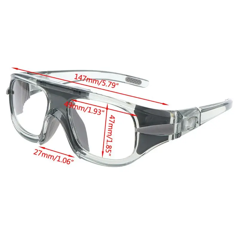 Sportovní Brýle Basketbal Fotbal Ochranné Brýle Ochranné Brýle Optické Rám Odnímatelné Zrcadlo Nohy Krátkozrakost 4