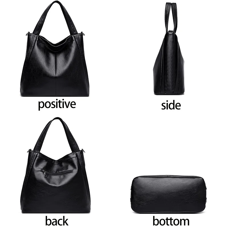 STARÝ TANG Velká Kapacita Neformální Rameno Messenger Tašky Pro Ženy, pro rok 2020 Nové Vysoce Kvalitní Módní Kabelka Crossbody Jednoduchý Lady Bag 4