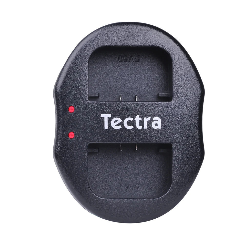 Tectra 1ks NP-FP50 Baterie Fotoaparát + Dual USB Nabíječka pro Sony DCR-HC30 40 43E 65 85 94E 96 DCR-SR30 40E 50E 60E 70E 80E 100 0