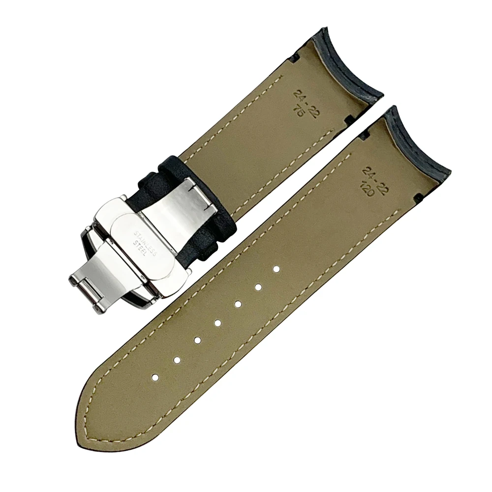 Telecí kůže Kožené Pánské Watchband 1853 pro Tissot Hodinky Popruh T035410A 407A Krejčí 22 23 24mm pásky na Hodinky Pásek na Zápěstí Náramky 2