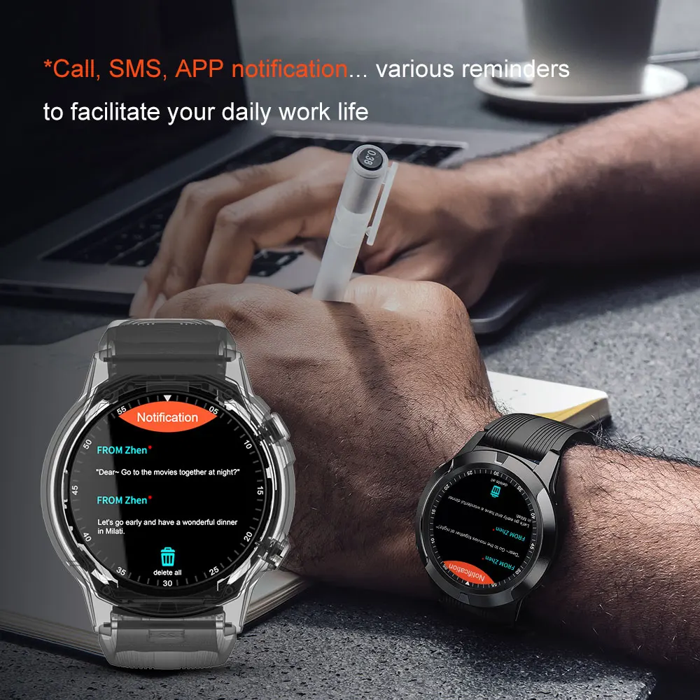 TK04 GPS Chytré Hodinky GSM Volání bluetooth Heart Rate Monitor Krevního Tlaku Zobrazení Počasí Sportovní Smartwatch pro Muže, Ženy 3
