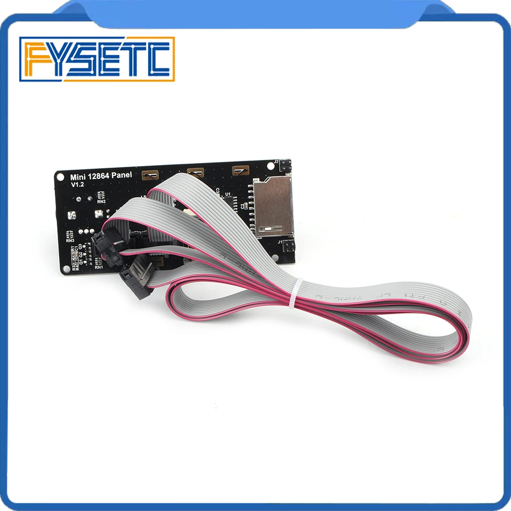 Typ C mini 12864 v1.2 MINI12864 LCD Displej Inteligentní Displej Černá na bílém Podporuje Marlin DIY S SD Karta 3D Tiskárny, Příslušenství 0