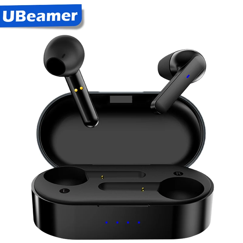 Ubeamer Dlouho Baterie HD Stereo TWS Bluetooth Sluchátka, Dotykové Ovládání, Bezdrátová Sluchátka S Duálním Mikrofonem Izolace Hluku Sluchátka 3