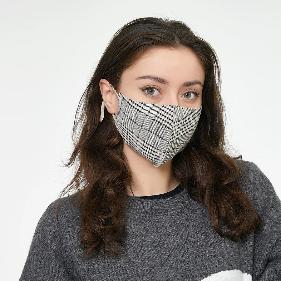 Unisex prát v Pračce PM 2,5 Bavlna Ústa Masky Ženy, Ústa, Víčka S Filtrem Maska na Obličej Tkaniny Prach Kamufláž Zimě Ústa Masky 1