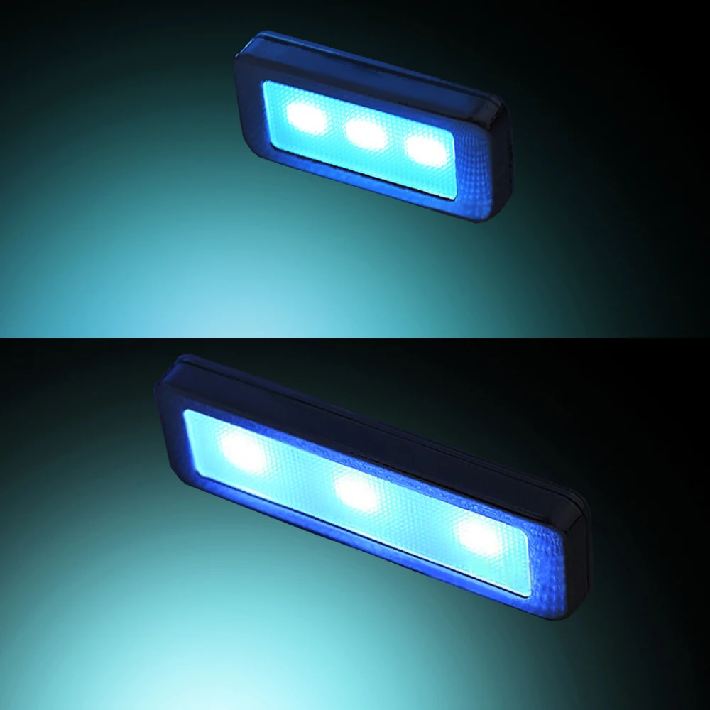 Univerzální LED Auto Vnitřní Misku Světlo 6 Barev Dekorativní Světla Auto Atmosféru Lampa 4ks Loketní opěrka Vnitřní kliky Dveří, Osvětlení 1