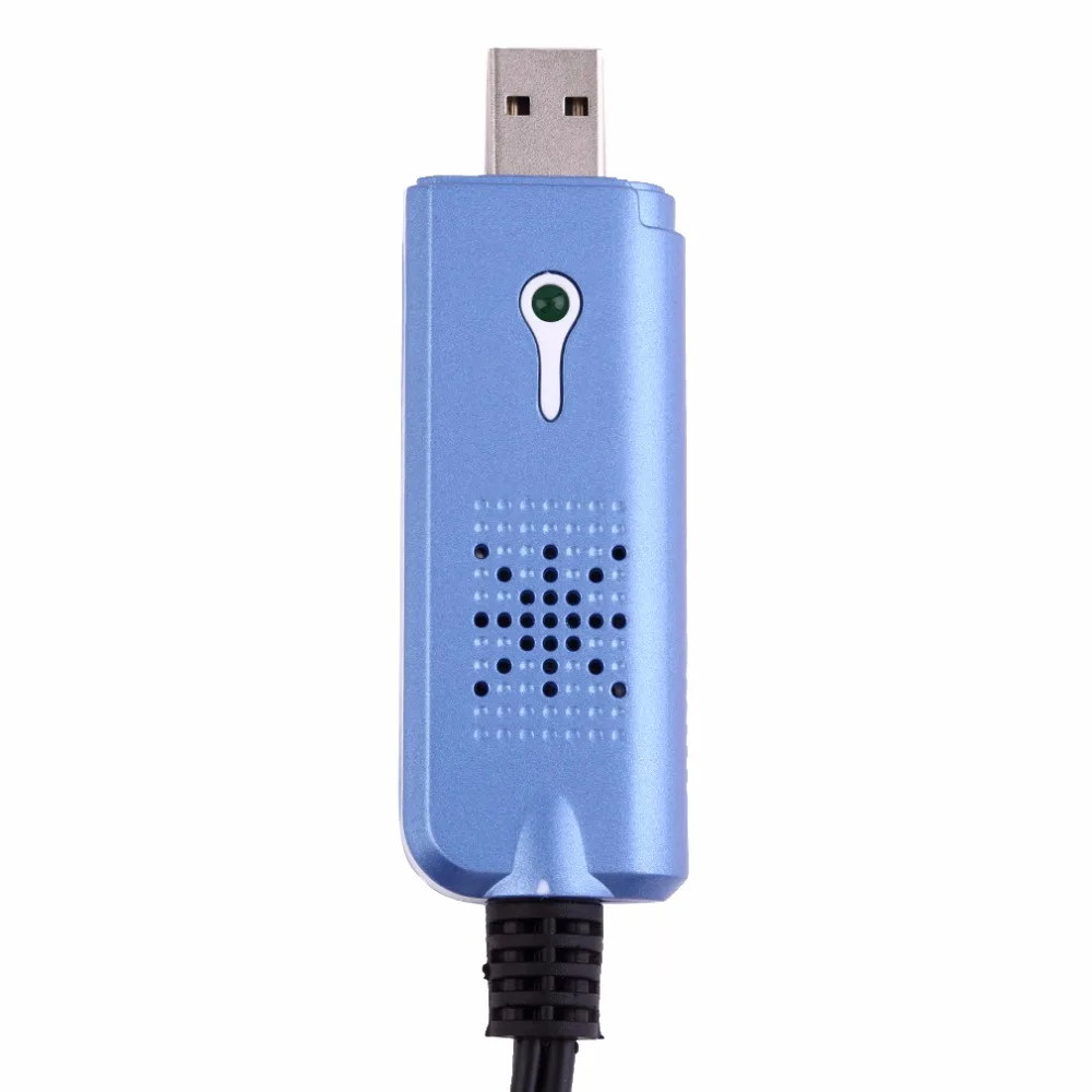 USB 2.0 Video Audio Capture Karty Adaptéru VHS Na DVD Converter Pro Win XP, 7 NTSC PAL Převést Analogové Video Na Digitální Formát 4