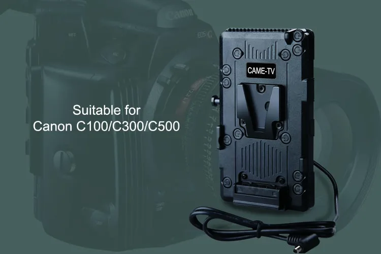 V-Mount Battery Plate Pro Canon C100 / C300 / C500 0