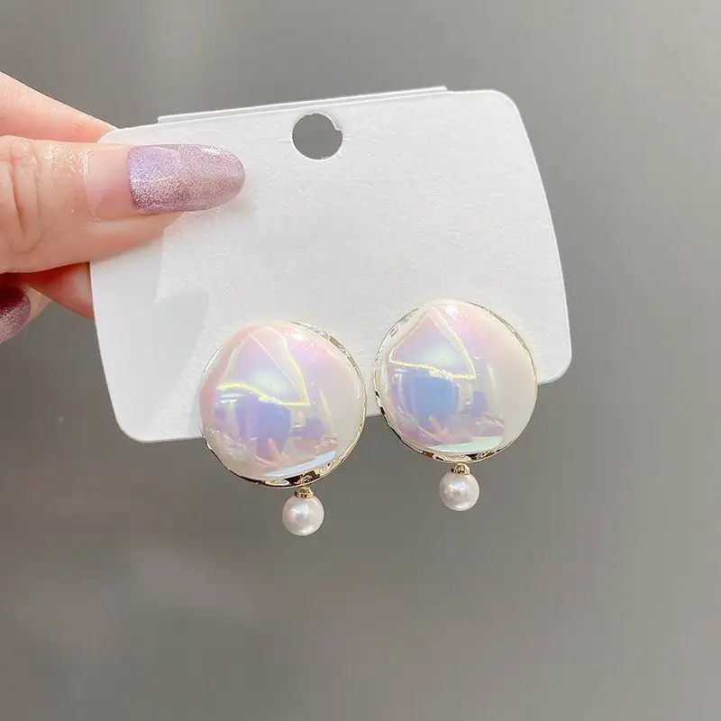 Velké Barevné Bubliny Pearl Náušnice Pro Ženy 2020 Nové Šperky Korejský Styl Osobnosti Brincos Velkoobchod 3