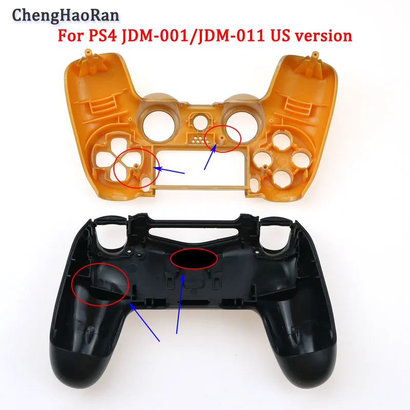 Vhodné pro PS4 bezdrátový zvládnout shell kamufláž zvládnout shell pro sonyPS4 americká verze JDM-001 JDM-011 zvládnout shell 5